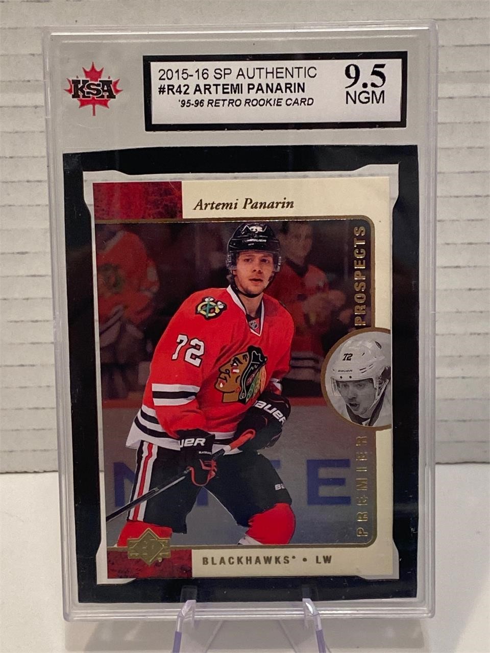 Artemi Panarin Retro Rookie GRADED Card