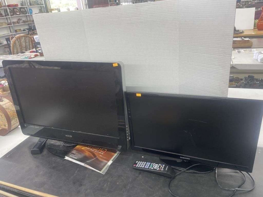 22” Vizio and 22” Samsung