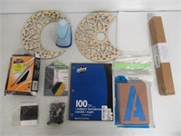 "As Is" Lot Of Misc Art/Craft & Office Supplies