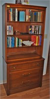 Bookcase with 3-drawer base