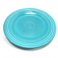 Vintage Fiesta Ware: Plate Aqua Blue