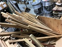Large Crate of Oak Mouldings Mostly 6ft+/- L