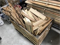 Large Crate of Various Species Wood End Cuts