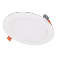 Halo 6 In LED Ceiling Light Direct Mount White