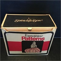 BOX OF VINTAGE SEWING PATTERNS