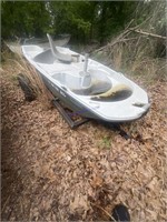 Pelican boat and trailer sold w/ bill of sale