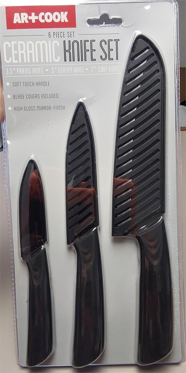 3pcs Ceramic Knife Set