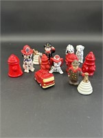 Firefighter Collectible Salt and Pepper shakers