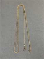 14K Gold 24 Inch Chain