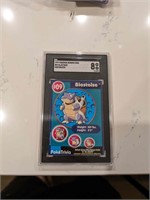 Pokemon - Graded Card - Blastoise #9 Burger King
