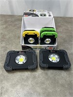 Cob LED work lights, total of 5