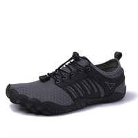 C324  VNANV Water Shoes, Women/ Men, Grey 9.5/7.5