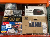 6 pcs mix items; assorted Hampton bay, DeWALT,