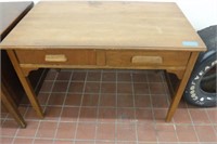 Wooden Desk w/ 2 Drawers