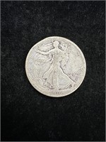 1916 D Walking Liberty Half Dollar