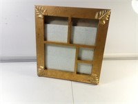 9" x 9.5" Brass Style Picture Frame