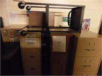 8 File Cabinets / 1 Cart