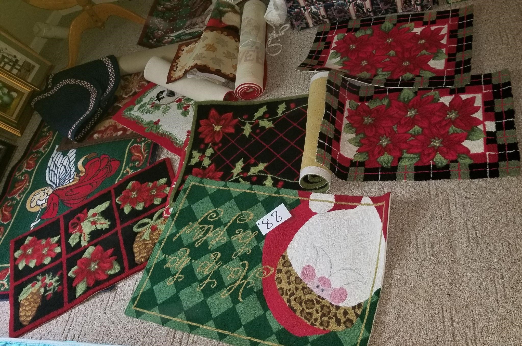 Christmas Rugs-Lower Level