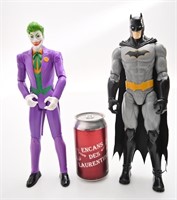 2 figurines, Batman et Joker