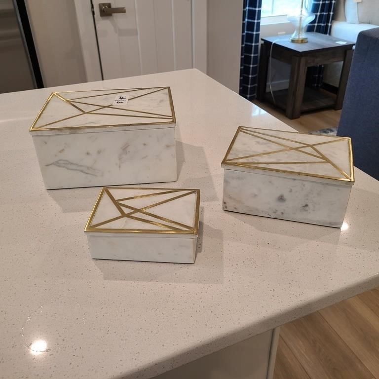 3PC DECORATIVE BOXES