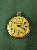 Vintage New Haven wind up pocket watch. Wind up