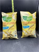 2 bags cauliflower stalks