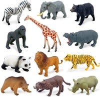 12 animal models,Miniature Toys