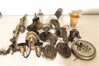 Lot of Vintage Wall Sconce Bases