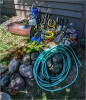 Yard lot - hose, sprinklers, etc.