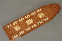19th Century Indian Cribbage Board,
