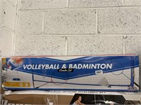 Volley ball and badminton combo set
