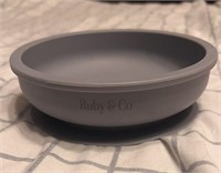 C11) Ruby & Co  silicone suction bowl
 No big
