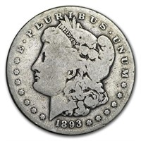 KEY DATE 1893 s Morgan Dollar