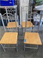 4 Breakfast Table Chairs
