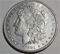 1881 P AU Morgan Dollar - $61 CPG