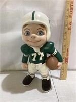 Ceramic Football Player