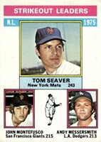 1976 Topps #203 1975 NL Strikeout Leaders VG\