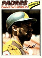 1977 Topps #390 Dave Winfield vg