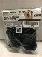 RUBBER-DIPPED SOCKS FOR PETS XL