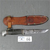 Case XX Leather Handle Hunting Knife