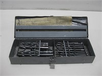 Metal Case W/Assorted Drill Bits See Info