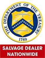 U.S. Treasury (Salvage Dealer Only) ending 7/9/2024