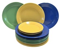 Secla Colorful Ceramic Plates