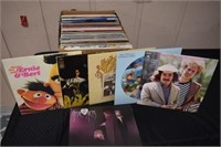 Box of Vinyl Records - Simon & Garfunkel