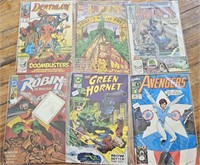 Lot of 6 Comics Avengers Green Hornet