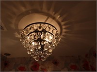 Crystal Flush Mount Light