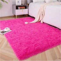 Foxmas Soft Fluffy Area Rugs for Bedroom