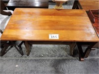 Oak 'Angel Products' Table