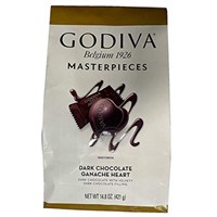 2024 janGodiva MasterPieces Dark Chocolate Hearts