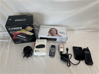 Assorted lot of phones and accessories